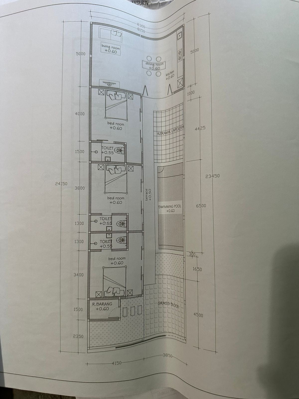 VILLA FOR SALE ~ UNGASAN (Leasehold 23 years)